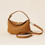 Chic Structured Handbag: Bold Color Block Design for Office Style